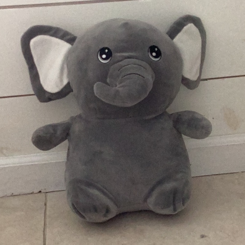 Elephant Stuffed Animal. Used but in great condition. Gray.